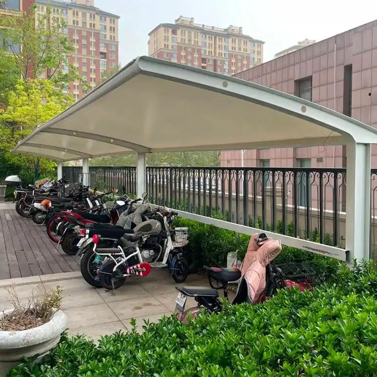 灵宝市膜结构电动车棚